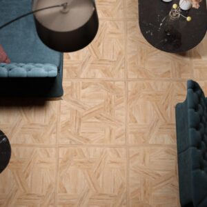 11 mm matt brown wood-effect indoor ceramic floor tile