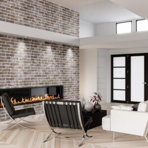 12mm textured matt indoor wall tile available in brown and grey, elegant and premium