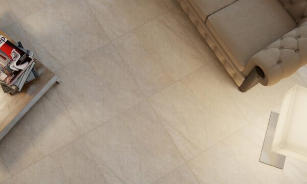 11 mm matt brown indoor ceramic floor tile, durable and timeless