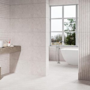 12 mm matt grey indoor wall tile, durable and elegant