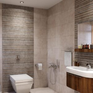 12 mm textured matt cream indoor wall tile, high quality and sleek