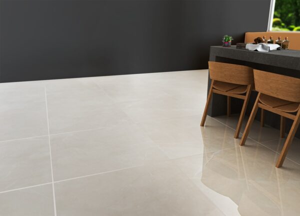 Expodity glossy super polished stone effect indoor porcelain floor tile available in pearl colour